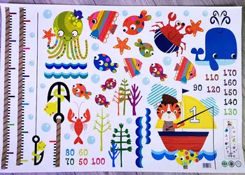 sticker micul pescar metru copii