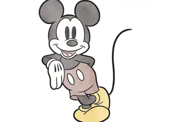 fototapet autoadeziv Mickey Mouse 100 127 cm