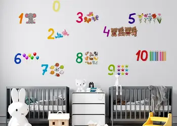 sticker numere model 1