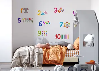 sticker numere model 1