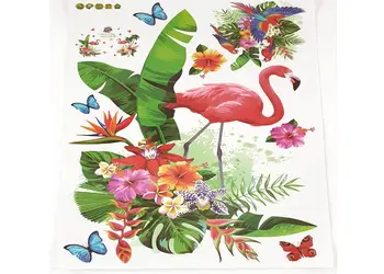 sticker perete decor tropical