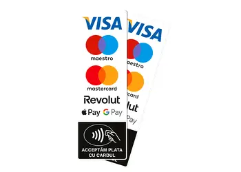 sticker plata cu cardul contactless spatii comerciale pos revolut s00