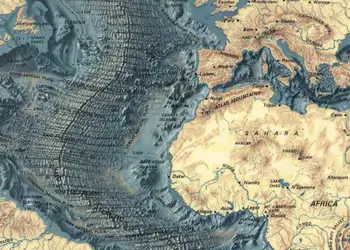 sticker poster relieful oceanelor