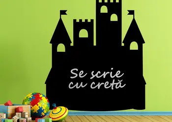 sticker tabla de scris castel