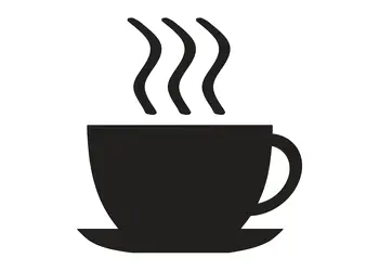 sticker tabla de scris ceasca