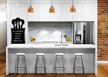 sticker tabla de scris meniu