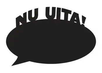 sticker tabla de scris nu uita