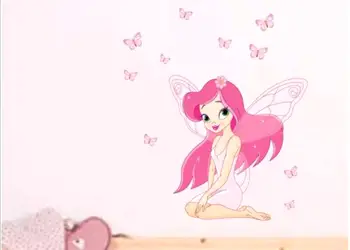 sticker zana roz folina pentru copii