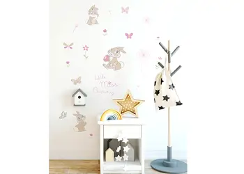 set 24 stickere little miss bunny