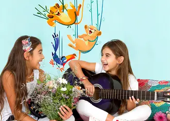 set 3 stickere lion king relax