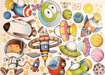 stickere copii micii exploratori multicolor