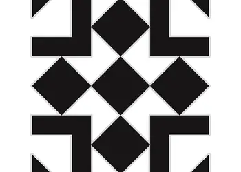 set 18 stickere faianta igit folina model negru