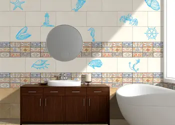 stickere faianta ocean blue folina1