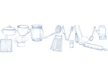 stickere faianta ustensile pentru gatit bucatarie folina1