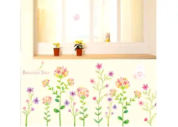 stickere flori de camp watercolor