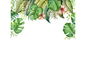 stickere frunze verzi folina ksy76 decor exotic