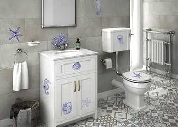 stickere baie folina model scoici albastre