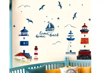 stickere perete folina decor marin
