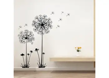 stickere perete papadie neagra