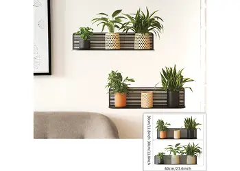 stickere perete polite cu plante