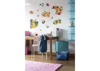 set 15 stickere personaje disney komar be in nature 100 70 cm