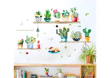 stickere plante suculente in ghivece