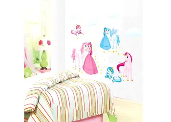 stickere unicorni si printese folina pentru copii multicolor