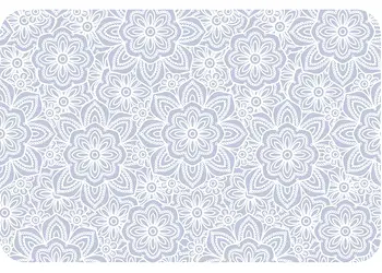 suport farfurie cu model floral alb sienna