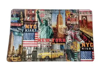 suport farfurie times square din pvc multicolor