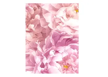 tablou bujori roz soave