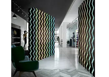 tapet 3D linii zigzag colorate marburg saskia