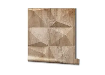 tapet 3d cuburi lemn marburg 34851