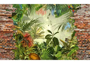 fototapet 3d peisaj jungla