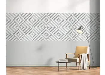 tapet 3d romburi gri marburg kyoto 34481