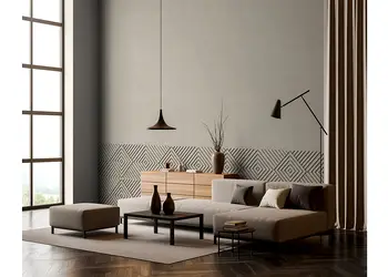 tapet 3d romburi taupe marburg kyoto 34484