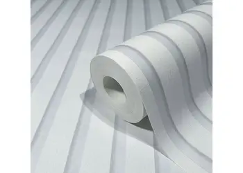 tapet imitatie riflaje albe