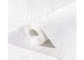 tapet alb cu model geometric marburg urban spaces 32606