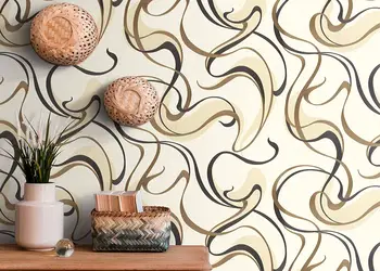 tapet modern bej spotlight 1010530