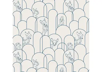 decor camera copii cu fototapet si tablouri hide away bambi