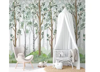 tapet camera copii model copaci marburg little adventures 45869