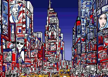 fototapet autoadeziv camera tineret