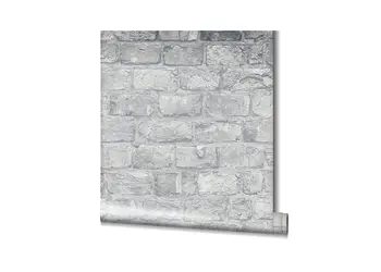 tapet caramida gri deschis