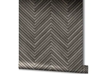 tapet chevron lemn gri marburg