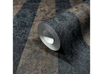 tapet cu dungi gri inchis