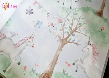 tapet camera fetita mocel unicorni grandeco js2002