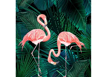 fototapet cu pasari flamingo marburg lesley