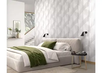 tapet 3d cu dungi gri sidefate