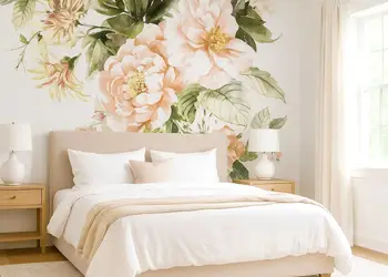 fototapet floral komar nasrin print digital