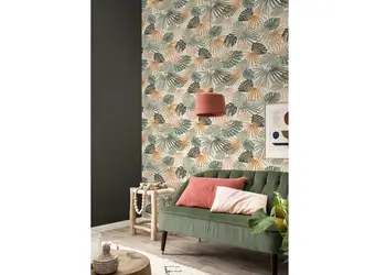 tapet frunze in nuante pastel rasch 461060