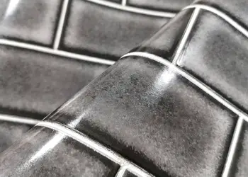 tapet faianta neagra extralavabil beaux arts ba220108